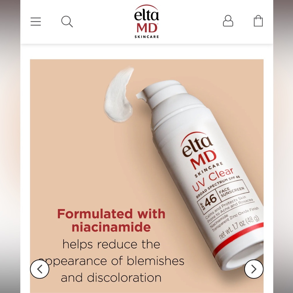 NIB EltaMD UV Clear Broad Spectrum SPF 46 Face Sunscreen - Picture 9 of 9